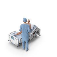 Elderly Patient With Doctor PNG & PSD Images