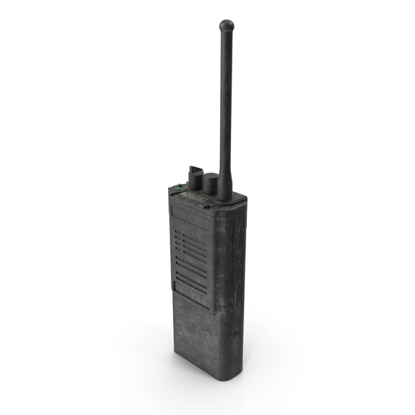 Miner Portable Walkie Talkie Dirty PNG & PSD Images
