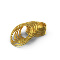 Gold Antique Bangles PNG & PSD Images