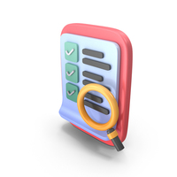 Checklist Analysis Icon PNG & PSD Images