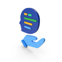 AI Supervised Learning Icon PNG & PSD Images