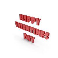 Happy Valentines Day Symbol PNG & PSD Images