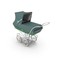 Bilt Rite Vintage Baby Pram PNG & PSD Images