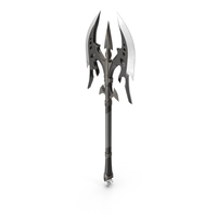Silver Battle Axe PNG & PSD Images