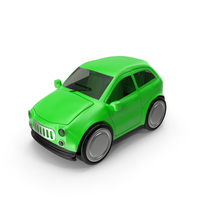 Cartoon Car Green PNG & PSD Images