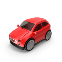 Cartoon Car Red PNG & PSD Images