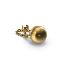 Gold Ball And Chain PNG & PSD Images