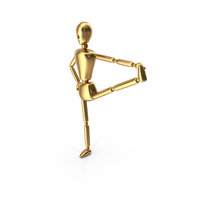 Extended Hand To Big Toe Pose Stickman PNG & PSD Images