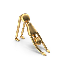 Downward Facing Dog Pose Stickman crystal PNG & PSD Images
