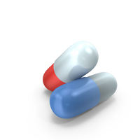 Red And Blue Pill Icon PNG & PSD Images