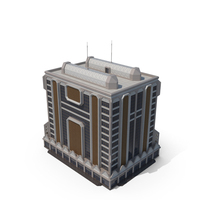 Sci-Fi Building PNG & PSD Images