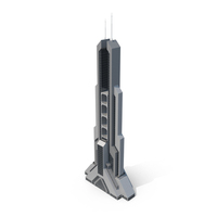 Sci-Fi Skyscraper PNG & PSD Images