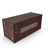 Brown Cargo Container PNG & PSD Images