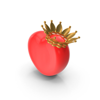 Heart With Crown Icon PNG & PSD Images
