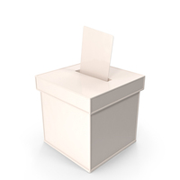 Cartoon Vote Box Monochrome PNG & PSD Images