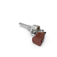 Wesson Model 29838 Stainless Steel With Cartridges 5 PNG & PSD Images