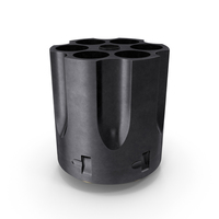 Wesson Cylinder With Cartridges PNG & PSD Images