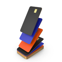 Stack Of Bank Cards PNG & PSD Images
