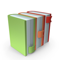 Standing Books Icon PNG & PSD Images