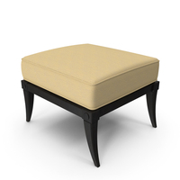 Klismos Ottoman Restoration Hardware PNG & PSD Images