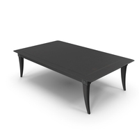 Restoration Hardware Klismos Coffee Table PNG & PSD Images