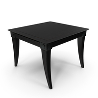 Restoration Hardware Klismos Square Side Table PNG & PSD Images