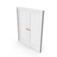 White Modern Classic Main Door PNG & PSD Images