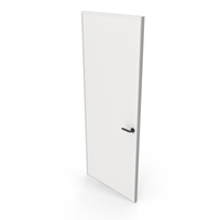 White Minimal Door PNG & PSD Images