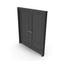 Black Modern Classic Main Door PNG & PSD Images