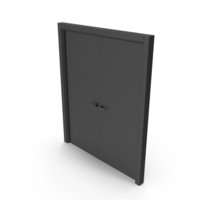 Black Minimal Main Door PNG & PSD Images
