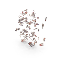 Few 200 Pounds Egypt Notes Falling Money PNG & PSD Images