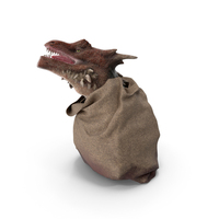 Dragon Head In Bag PNG & PSD Images