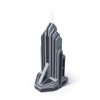 Futuristic Skyscraper Building PNG & PSD Images