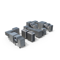 HVAC System Rooftop PNG & PSD Images