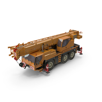 Mobile Telescopic Crane Truck PNG & PSD Images