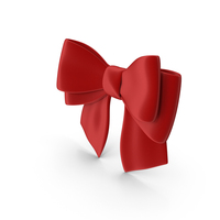 Red Double Bow PNG & PSD Images