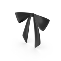 Black Tiny Bow PNG & PSD Images