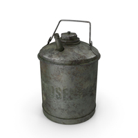 Old Kerosene Can PNG & PSD Images