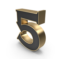 Number 5 PNG & PSD Images