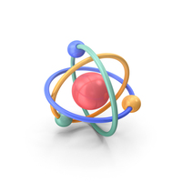 Education Science Atom Icon PNG & PSD Images