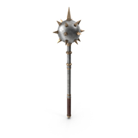 Spiked Mace Weapon Old PNG & PSD Images