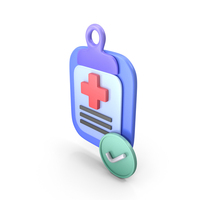 Medical Report Check Mark Icon PNG & PSD Images