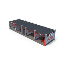 Self Service Car Wash With Vehicles PNG & PSD Images