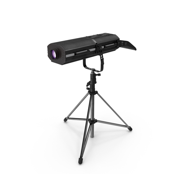 Professional Follow Spot on Tripod PNG & PSD Images