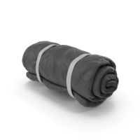 Rolled Sleeping Bag With Straps PNG & PSD Images