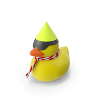 Rubber Duck With Accessories PNG & PSD Images