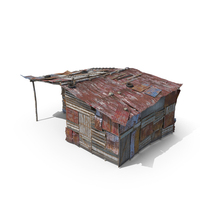 Rusty Sheet Metal Hut PNG & PSD Images