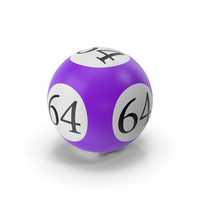 Bingo Ball 64 PNG & PSD Images