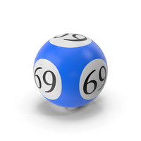 Bingo Ball 69 PNG & PSD Images