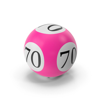 Bingo Ball 70 PNG & PSD Images